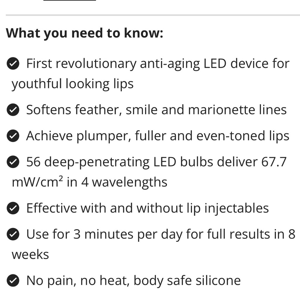 Current Body LED Lip Protector - Picture 4 of 5